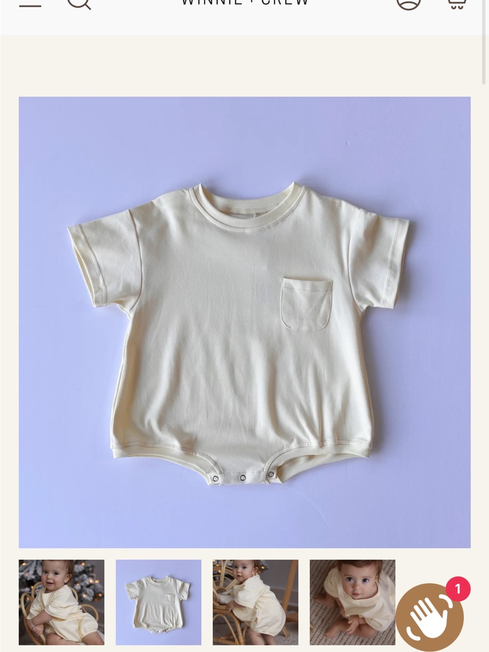 Vanilla Pocket Short-Sleeve Bubble